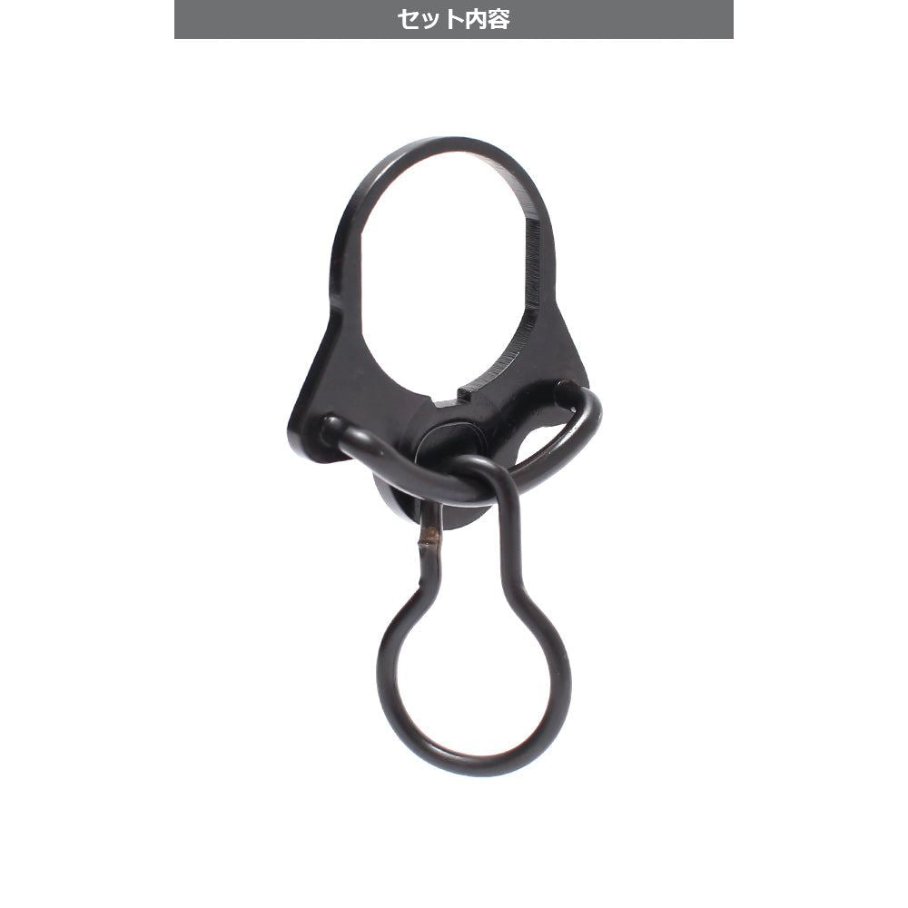 LayLax First Factory Next Gen. M4 Sling Buffer Plate - Black