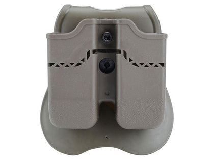 Big Foot 17 Series Double Magazine Pouch (Tan)