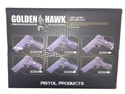 Golden Hawk 5.1 Custom Series Pistol (1:1 Scale - Black)