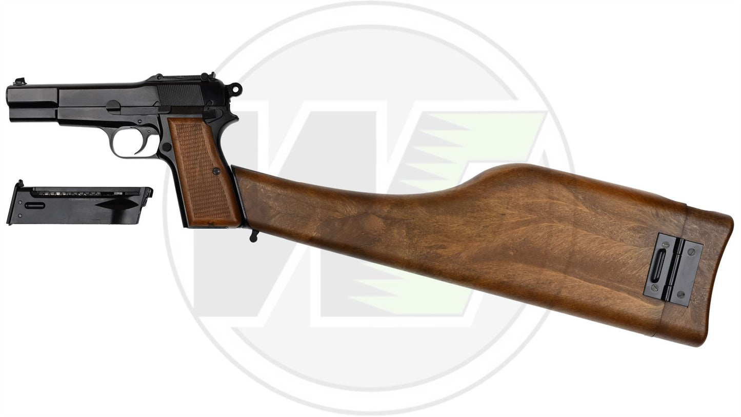 WE Browning Hi-Power MK3 GBBP with Stock (New Version)