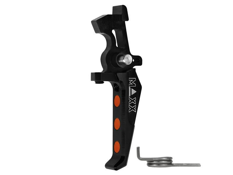 Maxx Model CNC Aluminum Advanced Speed Trigger (Style E) (Black)