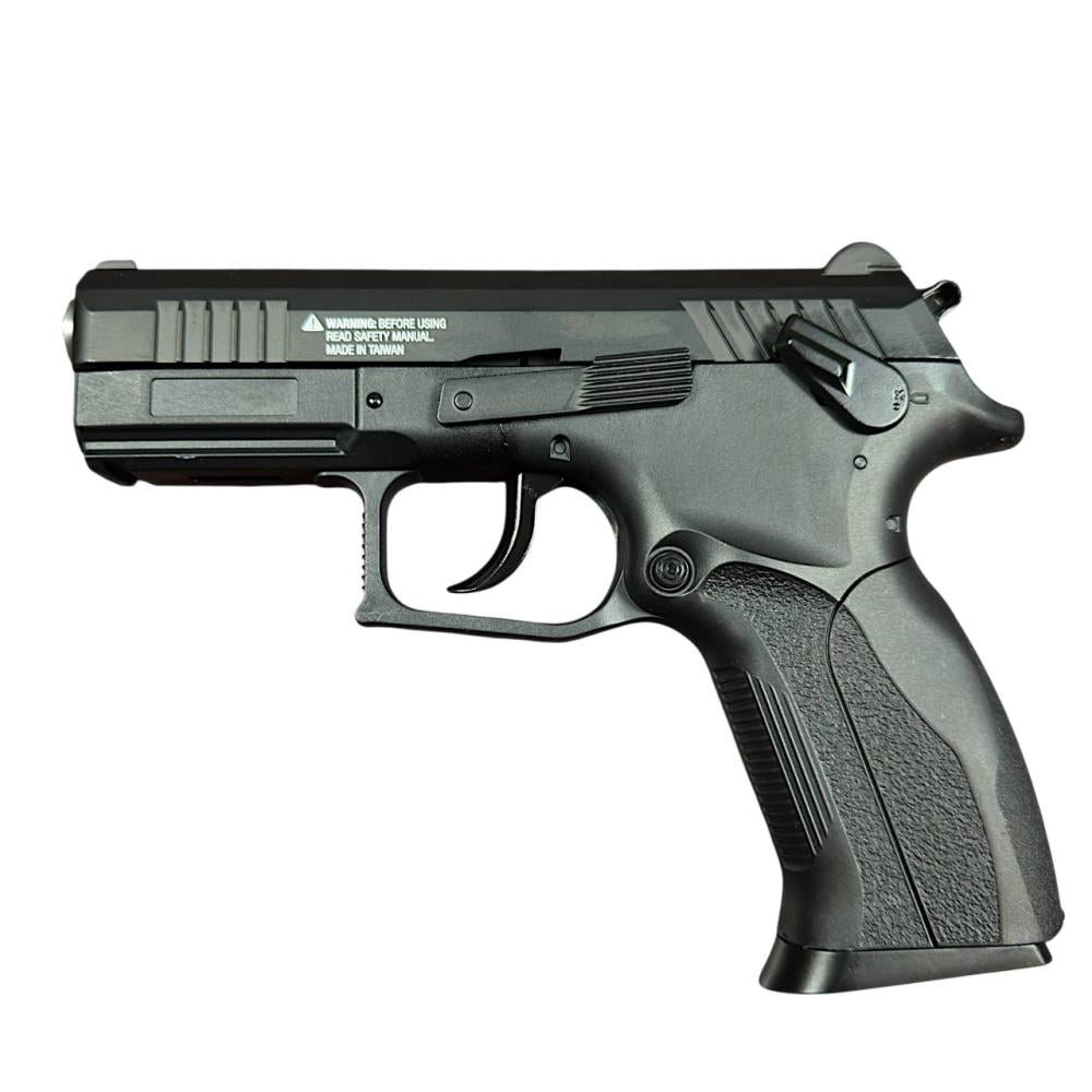 Borner P1 Co2 Blowback Pistol (4.5mm/.177 - BB - Black)