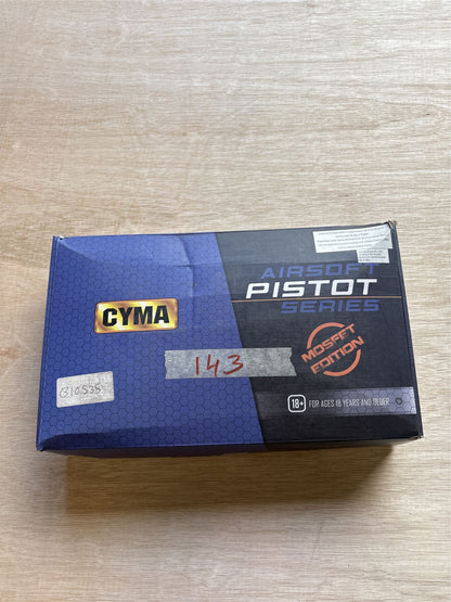[Boneyard] Cyma CM030S 18 Series AEP - Disassembled in bag - trigger removed - hard-wired battery - missing parts