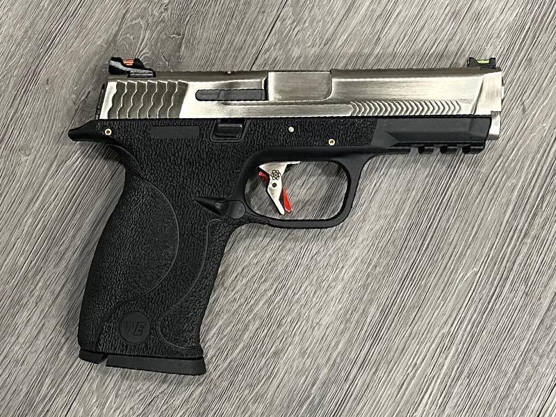 WE Custom Big Bird Tan (Silver Slide and Silver Barrel) (WE-71058)