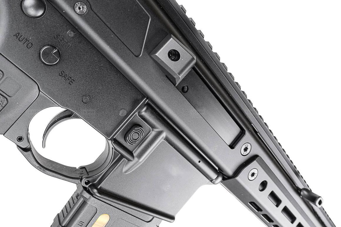 [Pre-Order] Double Eagle 13.7 DWS LUPUS w/ ACR Stock - Gas Blowback Rifle (MWS System / Steel Bolt - G108D-02 BK)