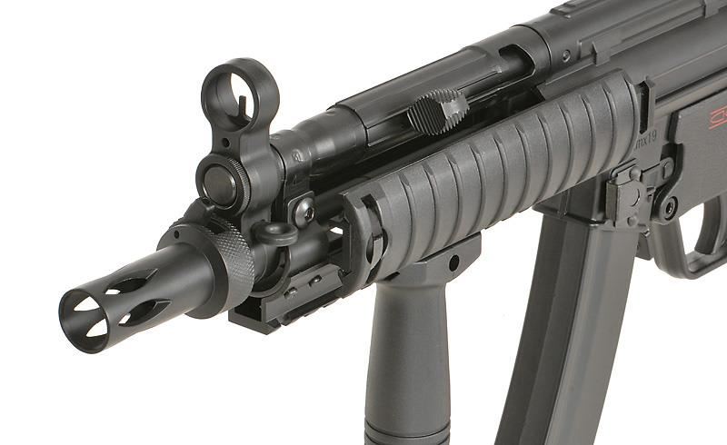 H&K MP5A4 RIS Full Metal AEG with Eshooter ETU GEN-2 (Umarex/Cyma - Black - CM041B)