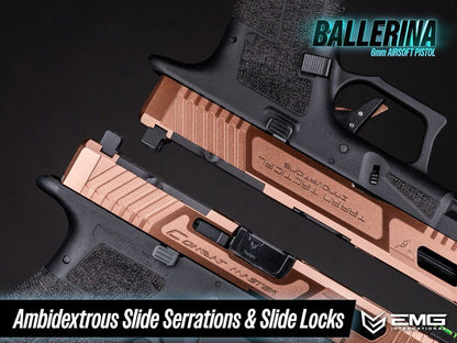 TTI JW Series Ballerina Gas Blowback Pistol (R34-3 Bronze - Standard - EMG/Army)