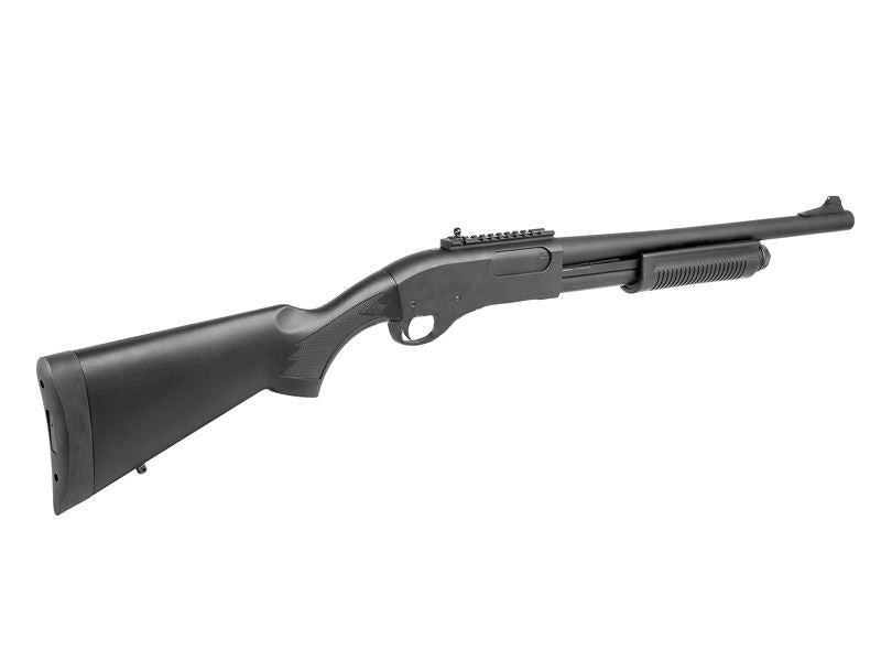 Golden Eagle M870 Tri-Shot Gas Pump Action Shotgun (Long - Black - M8870 - V2)