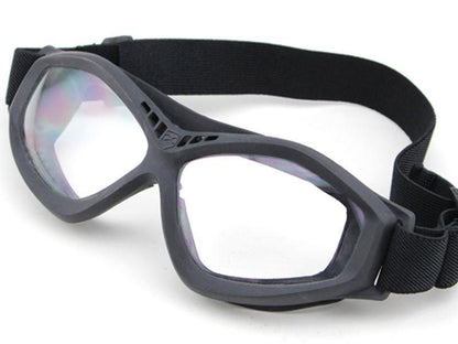 Big Foot Clear Glasses (Black)