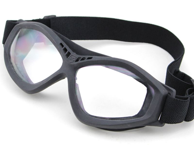 Big Foot Clear Glasses (Black)