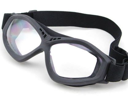 Big Foot Clear Glasses (Black)
