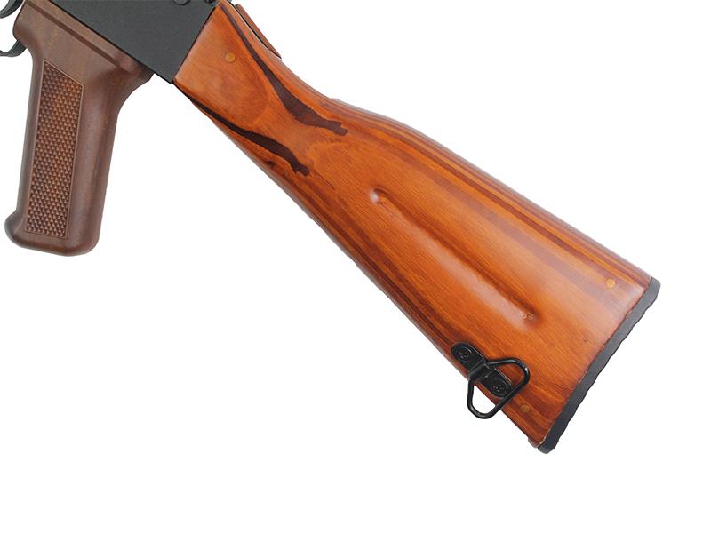 Double Bell AK (Wooden Handguard and Stock - Metal Body - 023)