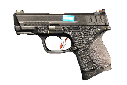 WE BB Force Series - Compact (Black Slide - Gold Barrel - Black Frame)