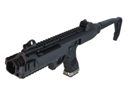 Armorer Works Gas Blowback VX Pistol with Tactical Carbine Conversion Kit (Black - AW-VX0300)