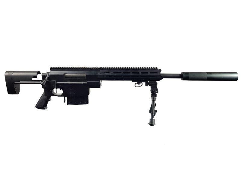 Golden Eagle Vanquish LMR Sniper Rifle with Silencer (450 FPS - Spring Bolt Powered - 3203-SS)