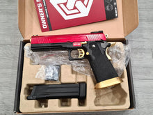 Armorer Works Custom Hi-Capa (Split Slide - Red - Gold Barrel)