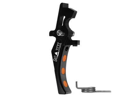 Maxx Model CNC Aluminum Advanced Speed Trigger (Style D) (Black)
