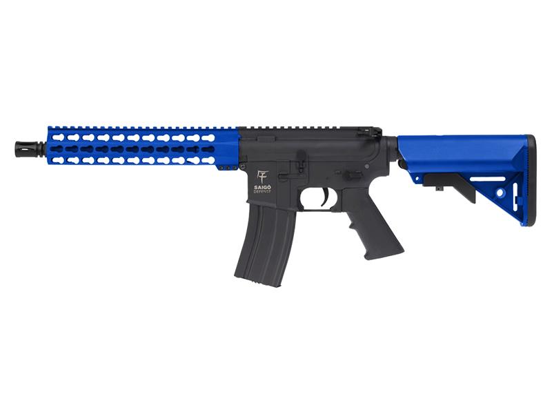 Saigo Defense Kenji Zero AEG (Polymer Body - With 11.1v Lipo Battery and Charger) (Blue)