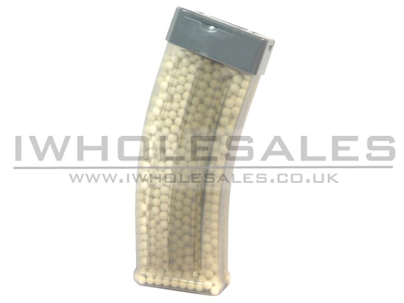 Big Foot Diamond Precision 1200 0.23G White BB Pellets (M4 Bottle)