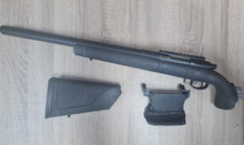 Barrett Firearms by EMG Fieldcraft Precision Bolt-Action Sniper Rifle with Featherweight Zero Trigger (Black - APS - BF-B)