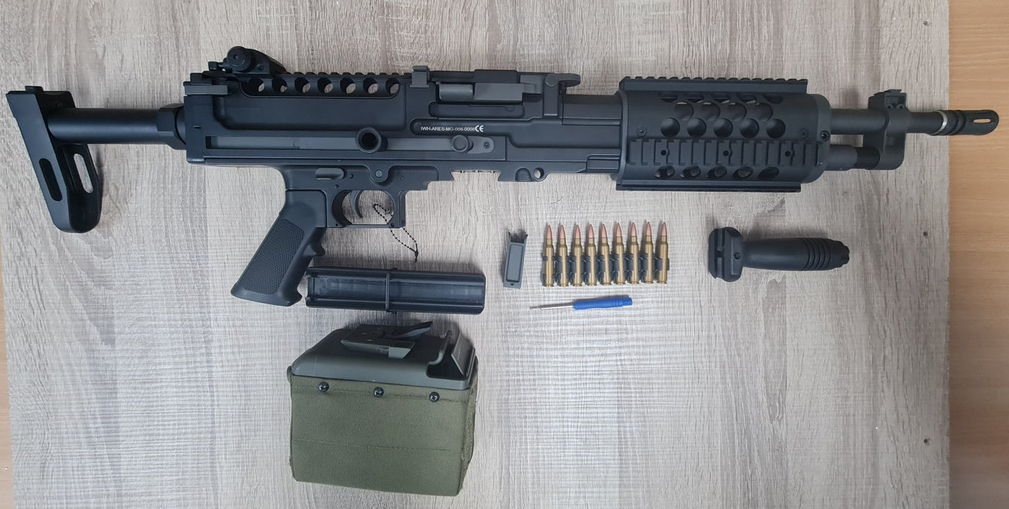 Ares LMG Stoner (New Version - MG-008- Black)