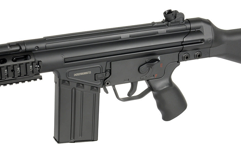 JG T3 RAS AEG (with Battery and Charge - 101 - Black)
