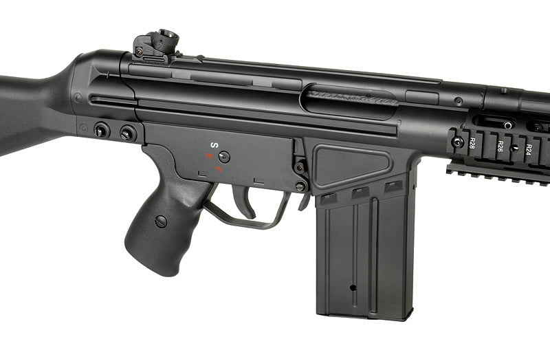 JG T3 RAS AEG (with Battery and Charge - 101 - Black)
