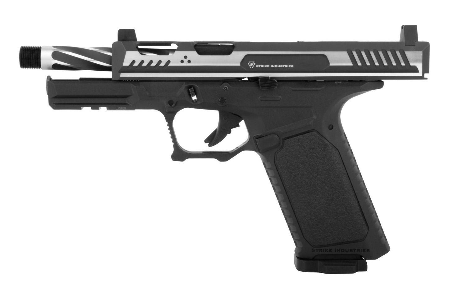 Strike Industries by EMG .177/4.5mm ARK Co2 Blowback Pistol (Strike Frame - Standard - Silver)