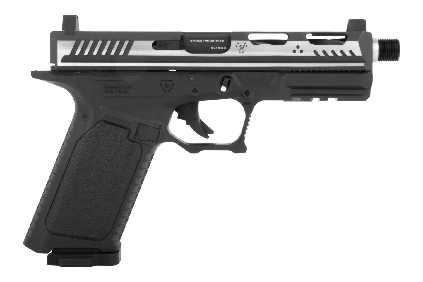 Strike Industries by EMG .177/4.5mm ARK Co2 Blowback Pistol (Strike Frame - Standard - Silver)