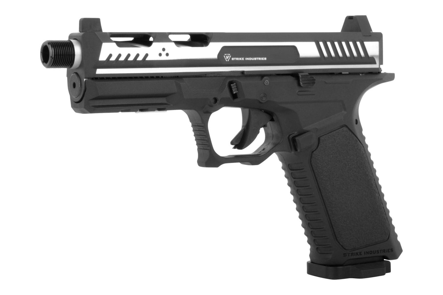 Strike Industries by EMG .177/4.5mm ARK Co2 Blowback Pistol (Strike Frame - Standard - Silver)
