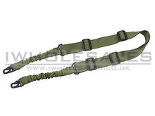 Tactical Gun Sling (2 PKT - Bungee) (Green)
