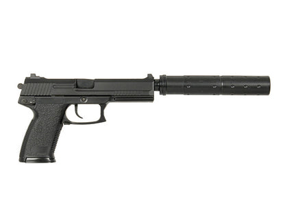 HFC 23 Socom Gas Pistol with Silencer (Black - GGH-0302)