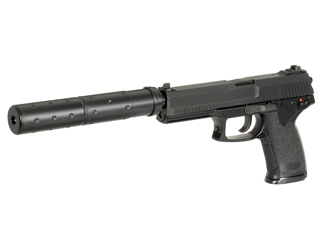 HFC 23 Socom Gas Pistol with Silencer (Black - GGH-0302)