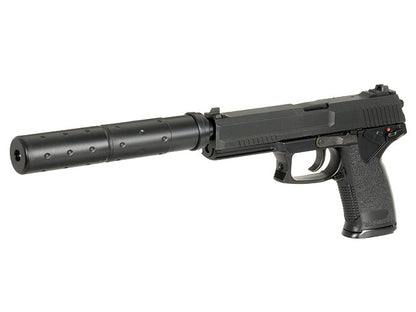 HFC 23 Socom Gas Pistol with Silencer (Black - GGH-0302)
