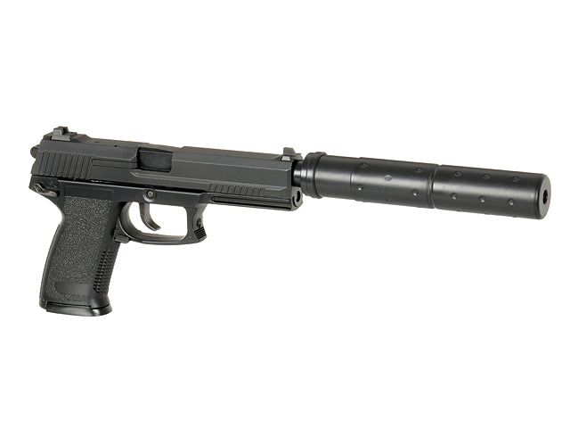 HFC 23 Socom Gas Pistol with Silencer (Black - GGH-0302)