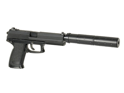HFC 23 Socom Gas Pistol with Silencer (Black - GGH-0302)