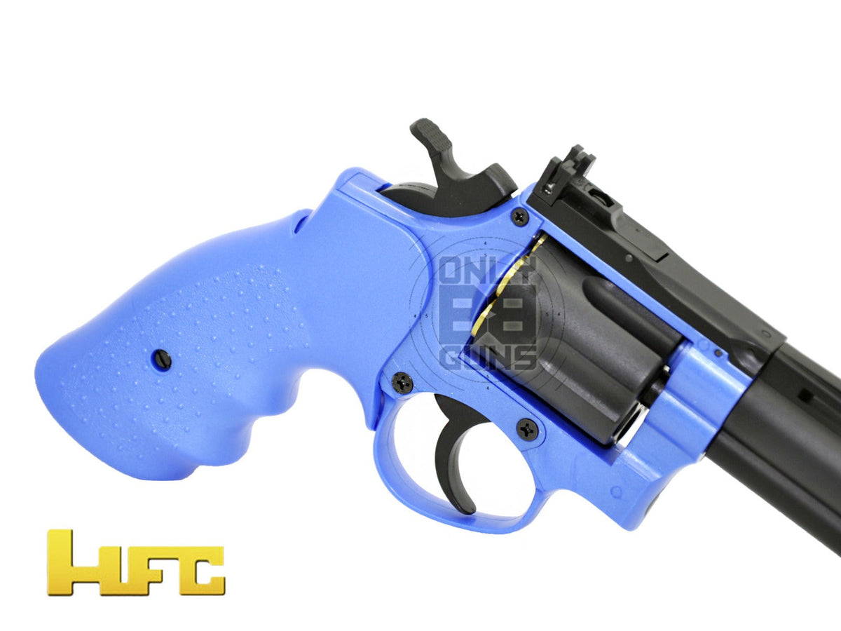 HFC HG-132 Revolver Gas Pistol (Non-Blowback - Blue) (HFC-HG-132)