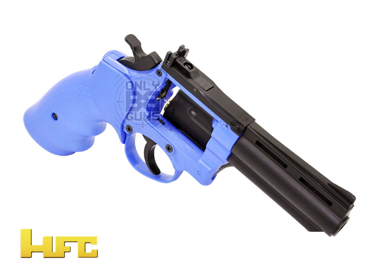 HFC HG-132 Revolver Gas Pistol (Non-Blowback - Blue) (HFC-HG-132)