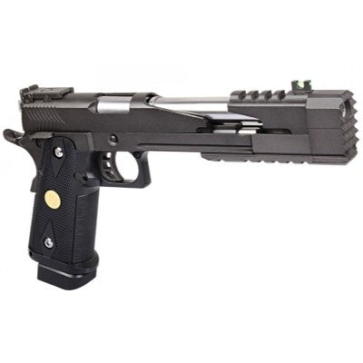 WE 7 inch Dragon Hi-Capa (Full Metal - Model B Version - Black)