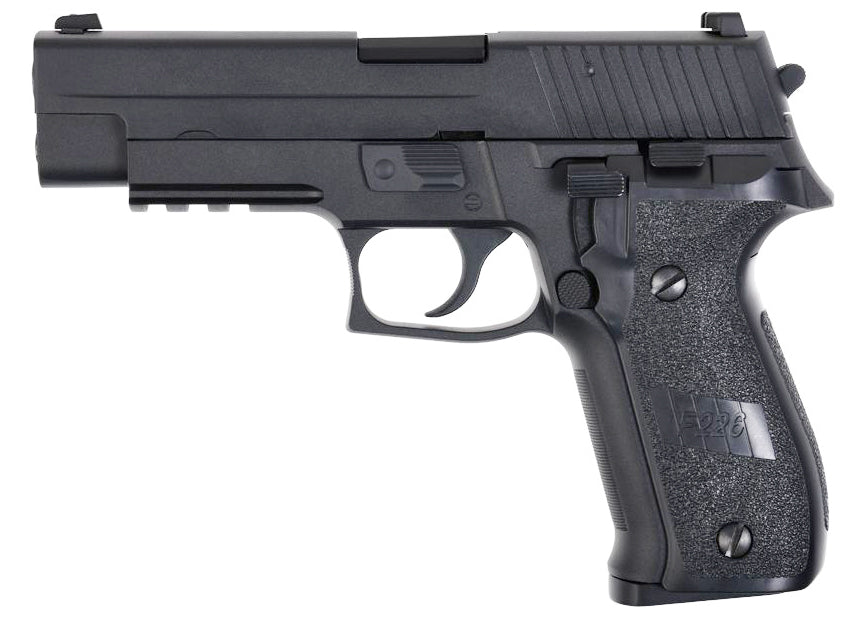 WE 226 Series Gas Blowback Pistol (with Under Rail - Black)