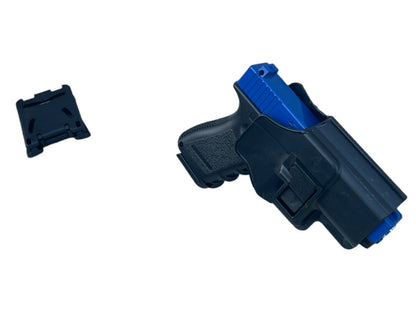 Galaxy G15H Metal Pistol with Holster (Blue)