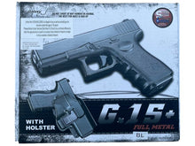 Galaxy G15H Metal Pistol with Holster (Blue)