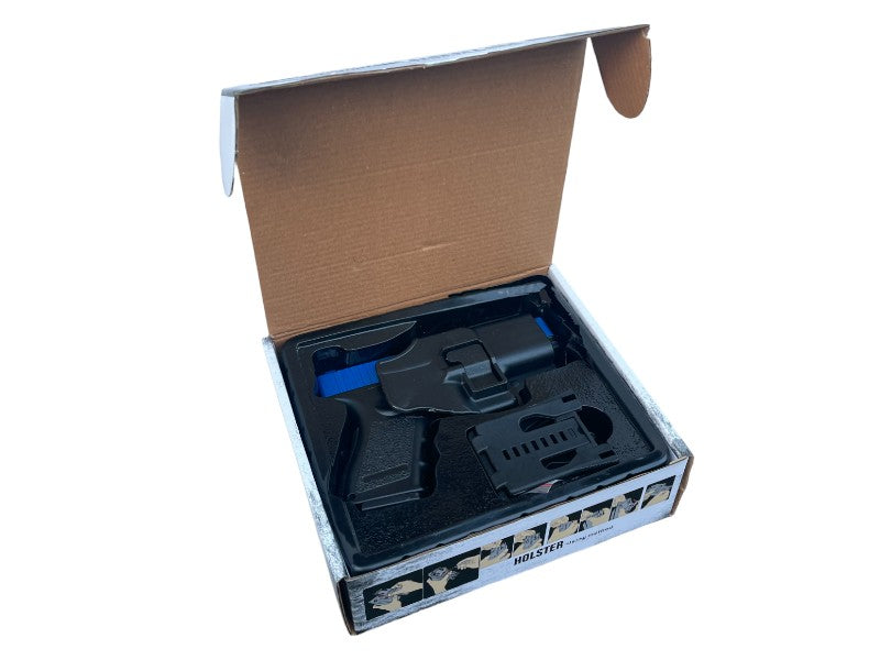 Galaxy G15H Metal Pistol with Holster (Blue)