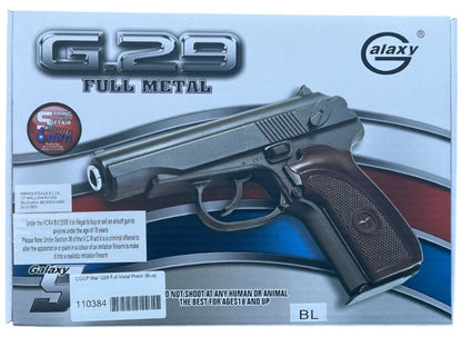 Galaxy Star G29 Full Metal Pistol (Blue)