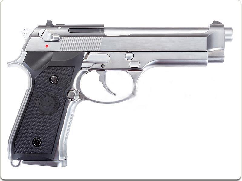 WE M92 GBBP (Full Metal - Silver)