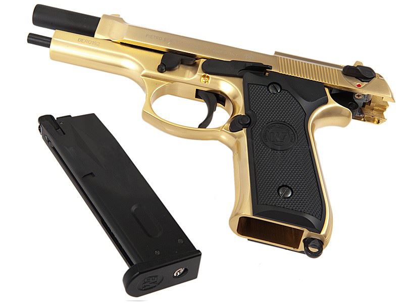WE M92 GBBP (Full Metal - Gold)