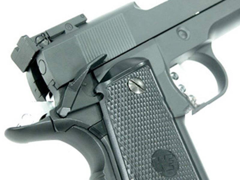 WE 1911 Para Gas Blowback Pistol (Full Metal - Black)