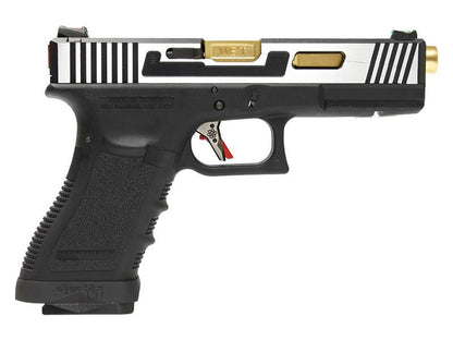 WE Custom 17 Series Hi-Speed GBB with Split Slide and Slide Racker