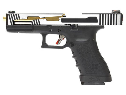WE Custom 17 Series Hi-Speed GBB with Split Slide and Slide Racker