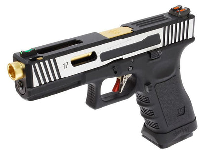 WE Custom 17 Series Hi-Speed GBB with Split Slide and Slide Racker